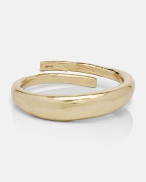 ALÉMAIS Le Jardin Flat Bangle - White
