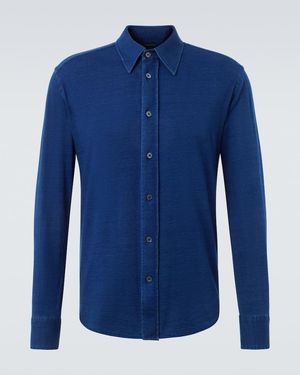 Tom Ford Cotton Shirt - Blue