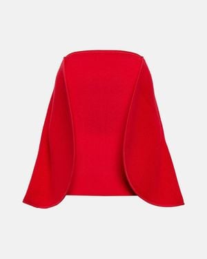 Victoria Beckham Mini Skirt - Red