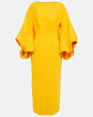 ROKSANDA Garance Midi Dress - Yellow