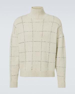 dunhill Pullover Aus Kaschmir - Weiß