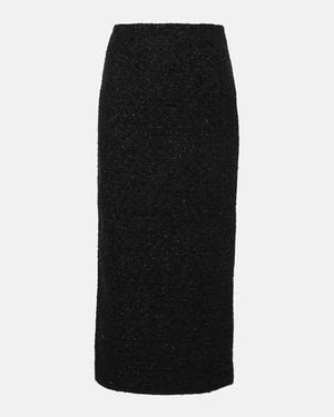 Roland Mouret Boucle Pencil Skirt - Black