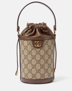 Gucci Secchiello Ophidia Mini - Marrone