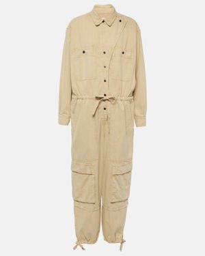 Isabel Marant Jumpsuit Idany Aus Denim - Natur