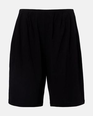KHAITE Short Poppy En Coton - Noir