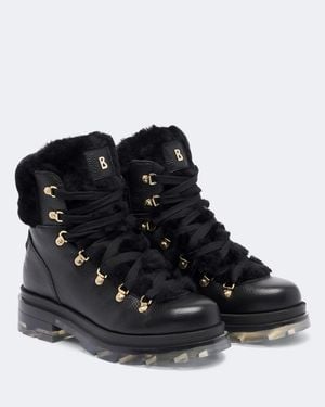 Bogner Swansea 9 B Leather Snow Boots - Black