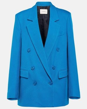 Dorothee Schumacher Striking Coolness Cotton Blazer - Blue
