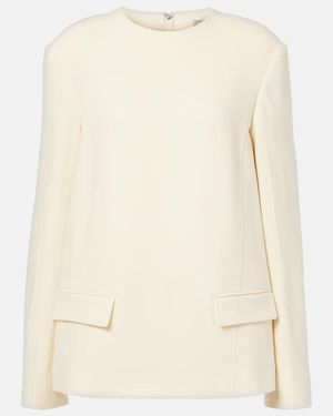 TOTEME Crepe Top - Natural