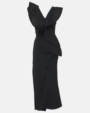 Maticevski Revive Wave Crepe Gown - Black