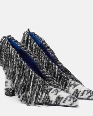 Burberry Pumps Sweep 100 Aus Wolle - Blau
