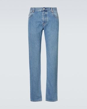 Gucci Mid-Rise Straight Jeans - Blau