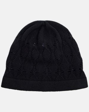 Nour Hammour Pippa Cashmere Beanie - Blue