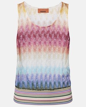 Missoni Knitted Tank Top - Pink