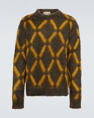 Marni Pullover Aus Einem Mohairgemisch - Braun