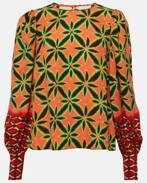 Ulla Johnson Lilliana Blouse - Orange