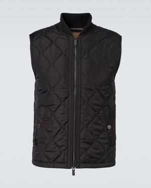 Burberry Chaleco Acolchado - Negro