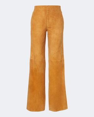 Ulla Johnson Pantaloni Flared Freja - Arancione