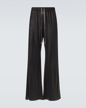 Rick Owens Bela Wide-Leg Trousers - Black