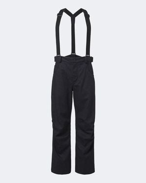 Moncler Pantalones De Esqui De Lana Virgen - Azul
