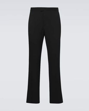 Burberry Smokinghose Aus Wolle - Schwarz