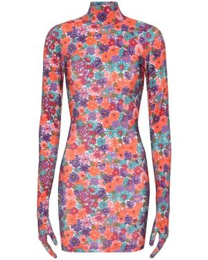 Vetements Floral Glove Dress - Multicolour