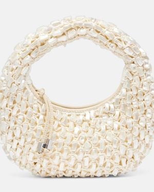 STAUD Bolso Al Hombro Reef De Croche - Metálico