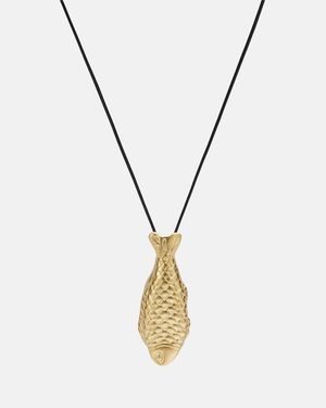 YSSO Halskette Catch, 24Kt Vergoldet - Mettallic