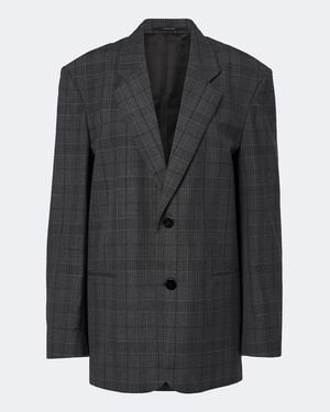 Gucci Blazer Aus Wolle - Schwarz