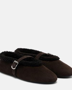 Alaïa Ballerine Mary Jane - Nero