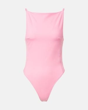 Jacquemus Badeanzug Sole - Pink