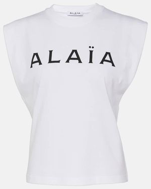 Alaïa "" T-Shirt - White