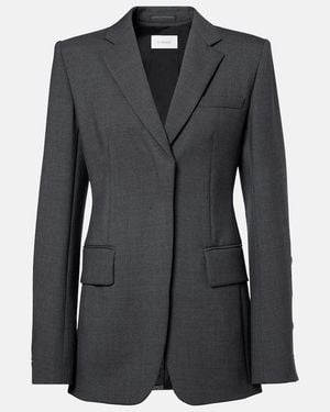 Sportmax Ranghi Virgin Wool Blazer - Black