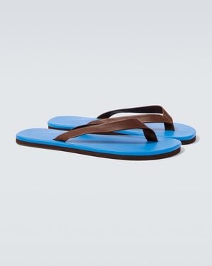 AURALEE Sandalen Aus Leder - Blau