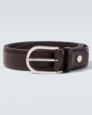 Brioni Leather Belt - Brown