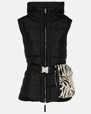 Jet Set Gardena Puffer Vest - Black