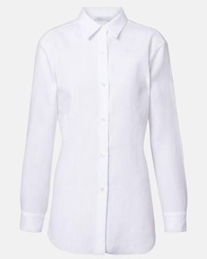 Gabriela Hearst Reyes Linen Shirt - White