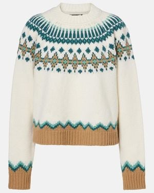 Alanui Pullover Sweet Winter Aus Schurwolle - Natur