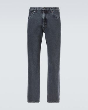 Prada Mid-Rise Straight Jeans - Blue