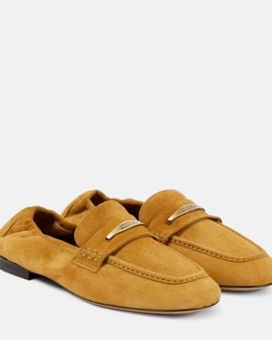 Isabel Marant Iseri Suede Loafers - Yellow