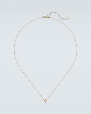 Mateo Halskette Aus 14Kt Gelbgold - Weiß