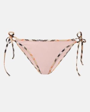 Burberry Bikini-Hoeschen Check - Pink