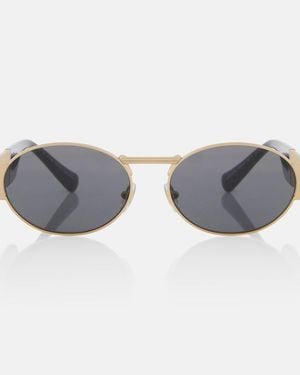 Versace Medusa '95 Oval Sunglasses - Grey