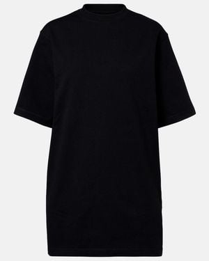 Phoebe Philo Oversized Cotton Jersey T-Shirt - Black