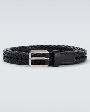 Tom Ford Guertel Aus Leder - Schwarz
