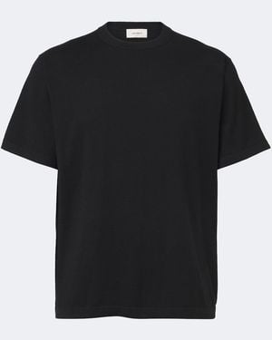 Lisa Yang T-Shirt Bradley Aus Baumwolle Und Kaschmir - Schwarz