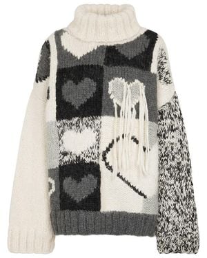 JOSEPH Pullover aus recycelter Wolle - Grau