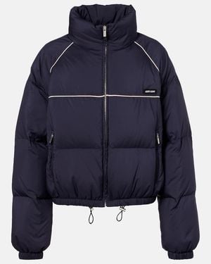 Miu Miu Technical Down Jacket - Blue