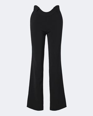 Jean Paul Gaultier Weite Hose Aus Jersey - Schwarz