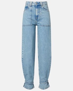 AG Jeans Akita Barrel-Leg Jeans - Blue