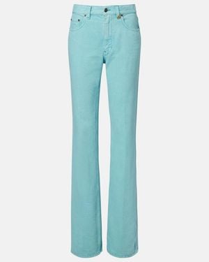 Chloé Jeans Skinny A Vita Alta - Blu